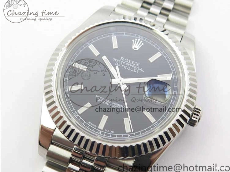 Black Markers Jubilee Noob Best 126334 on SS Bracelet Dial Edition DateJust 1:1 A3235 Stick 904L 0110
